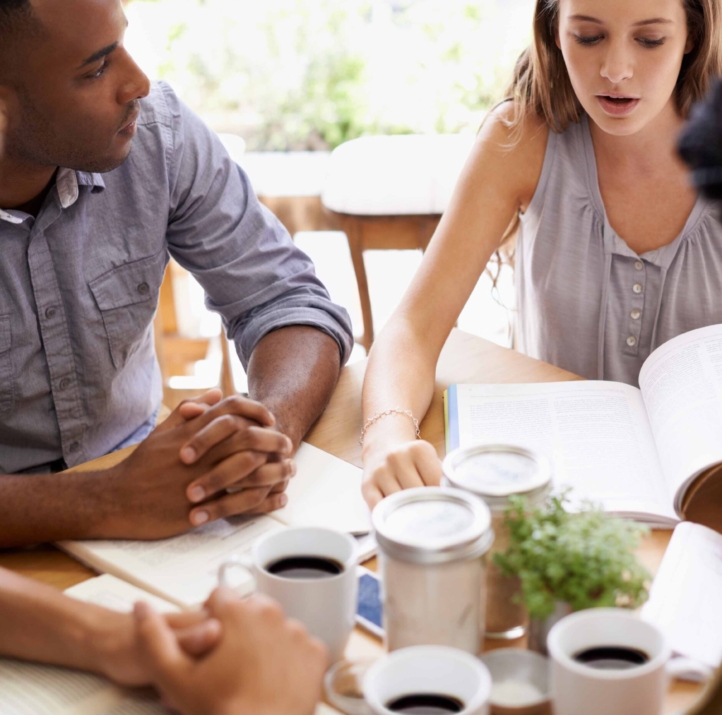 Catching up with old friends.